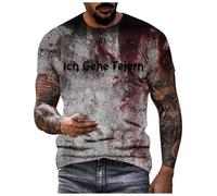 I'm Fine It's Not My Blood Camiseta de Halloween Bloody Splatter Blood Splatter Scary Halloween Camisetas de bolos con capucha Splatter Bloody Im Fine Disfraz para hombre, rosado, 3XL