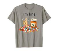 I'm Fine Pharmacist Technician RX Squad Funny Pharmacy Tech Camiseta