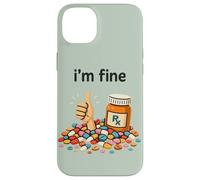 I'm Fine Pharmacist Technician RX Squad Funny Pharmacy Tech Carcasa para iPhone 14 Plus