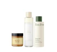 I'm From - Honey Mask - 120g (1ea) + Mugwort Essence - 150ml (1ea) + Rice Toner - 150ml (1ea) Set