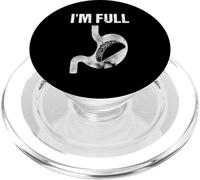 I'm Full Taco X-Ray - Divertido amante de los tacos gráficos PopSockets PopGrip para MagSafe