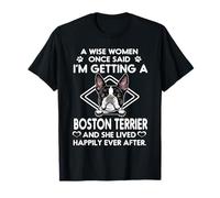 I'm Getting A Boston Terrier Funny Dog Mom Puppy Lovers Camiseta