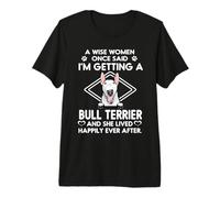 I'm Getting A Bull Terrier Funny Dog Mom Puppy Lovers Camiseta Premium