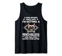 I'm Getting A French Bulldog Funny Dog Mom Puppy Lovers Camiseta sin Mangas