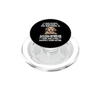 I'm Getting A Golden Retriever Funny Dog Mom Puppy Lovers PopSockets PopGrip para MagSafe