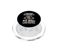 I'm Getting A Pit Bull Funny Dog Mom Puppy Lovers PopSockets PopGrip para MagSafe