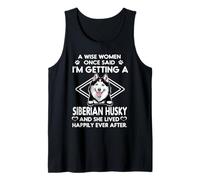 I'm Getting A Siberian Husky Funny Dog Mom Puppy Lovers Camiseta sin Mangas