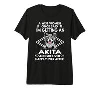 I'm Getting An Akita Funny Dog Mom Puppy Lovers Camiseta Premium