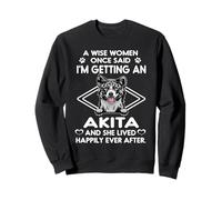 I'm Getting An Akita Funny Dog Mom Puppy Lovers Sudadera
