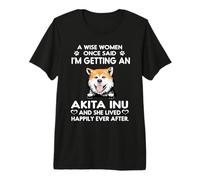 I'm Getting An Akita Inu Funny Dog Mom Puppy Lovers Camiseta Premium