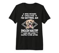 I'm Getting An English Mastiff Funny Dog Mom Puppy Lovers Camiseta Premium