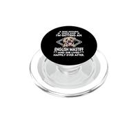 I'm Getting An English Mastiff Funny Dog Mom Puppy Lovers PopSockets PopGrip para MagSafe