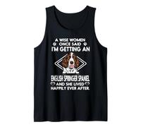 I'm Getting An English Springer Spaniel Funny Dog Mom Puppy Camiseta sin Mangas