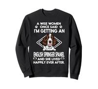 I'm Getting An English Springer Spaniel Funny Dog Mom Puppy Sudadera