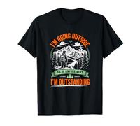 I'm Going Outside - Punny Dad Joke, Regalos Divertidos de la Naturaleza para papá Camiseta