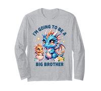 Im Going to Be A Big Brother Cute Dragon Hermano Baby Reveal Manga Larga