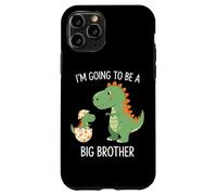 I'm Going To Be A Big/Older Brother Dinosaur Dino Carcasa para iPhone 11 Pro