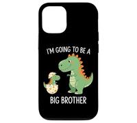 I'm Going To Be A Big/Older Brother Dinosaur Dino Carcasa para iPhone 12/12 Pro