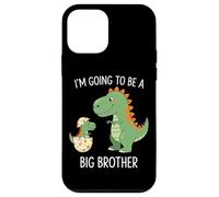I'm Going To Be A Big/Older Brother Dinosaur Dino Carcasa para iPhone 12 mini