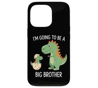 I'm Going To Be A Big/Older Brother Dinosaur Dino Carcasa para iPhone 13 Pro