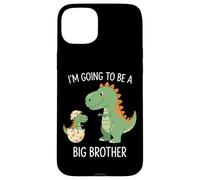 I'm Going To Be A Big/Older Brother Dinosaur Dino Carcasa para iPhone 15 Plus