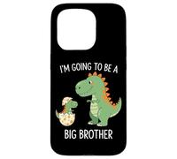 I'm Going To Be A Big/Older Brother Dinosaur Dino Carcasa para iPhone 15 Pro