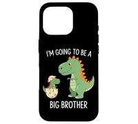 I'm Going To Be A Big/Older Brother Dinosaur Dino Carcasa para iPhone 16 Pro