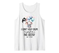 Im Going to Be a Big Sister 2026 Promoted to Sister EST 2026 Camiseta sin Mangas