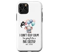 Im Going to Be a Big Sister 2026 Promoted to Sister EST 2026 Carcasa para iPhone 11 Pro