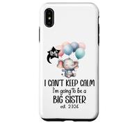 Im Going to Be a Big Sister 2026 Promoted to Sister EST 2026 Carcasa para iPhone XS MAX