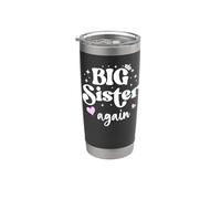 I'm Going to Be a Big Sister Again Big Sister Announcement Vaso térmico de acero inoxidable de doble pared