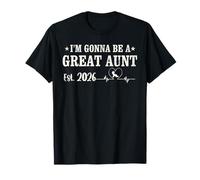I'm Gonna Be A Great Aunt 2026 Día del Padre Vintage Hombres Camiseta