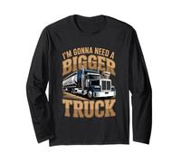 I'm Gonna Need a Bigger Truck: Diseño para Amantes del café Manga Larga