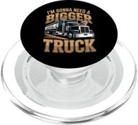 I'm Gonna Need a Bigger Truck: Diseño para Amantes del café PopSockets PopGrip para MagSafe