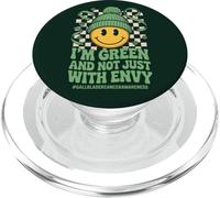 I'm Green & Not Just With Envy Gallbladder Cancer Awareness PopSockets PopGrip para MagSafe