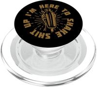 I'm Here To Shake it Up PopSockets PopGrip para MagSafe
