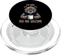 I'm Here You Are Welcome PopSockets PopGrip para MagSafe