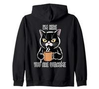 I'm Here You Are Welcome Sudadera con Capucha