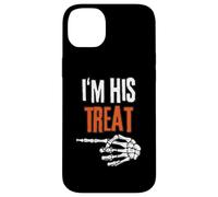 I'm His Treat Hilarante Halloween para Parejas a Juego Carcasa para iPhone 14 Plus