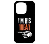 I'm His Treat Hilarante Halloween para Parejas a Juego Carcasa para iPhone 15 Pro