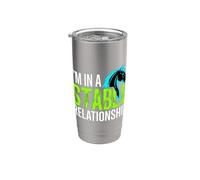 I'm In A Stable Relationship Juegos de palabras ecuestres Vaso térmico de acero inoxidable de doble pared