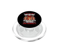 I'm In Love with The Man Who Wearing It Firefighter Fireman PopSockets PopGrip para MagSafe