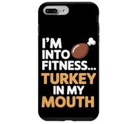 Im Into Fitness Fitness Turquía en mi boca Acción de Gracias Carcasa para iPhone 7 Plus/8 Plus