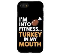 Im Into Fitness Fitness Turquía en mi boca Acción de Gracias Carcasa para iPhone SE (2020) / 7 / 8