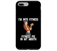 I'm INTO Fitness PIE IN MY BOUTH Thanksgiving Girl Meme Carcasa para iPhone 7 Plus/8 Plus