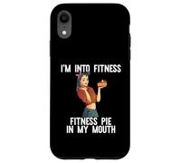 I'm INTO Fitness PIE IN MY BOUTH Thanksgiving Girl Meme Carcasa para iPhone XR