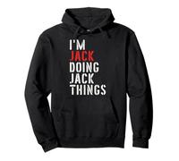 I'm Jack Doing Jack Things Nombre Jack Sudadera con Capucha