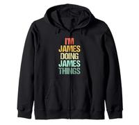 I'm James Doing James Things - Divertido Dicho Cool Name James Sudadera con Capucha