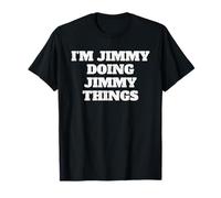 I'M JIMMY DOING JIMMY THINGS CUMPLEAÑOS NAVIDAD Camiseta