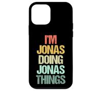 I'm Jonas Doing Jonas Things - Divertido Dicho Cool Name Jonas Carcasa para iPhone 12 mini